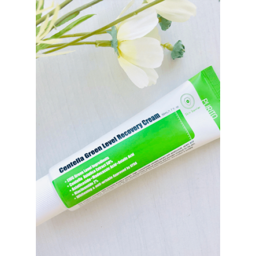 Purito- Cremă de fată pentru regenerarea pielii, Centella Green Level Recovery Cream 50ml