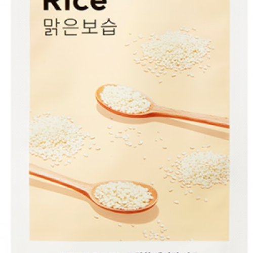 Missha- Mască pentru față cu extract de orez, Airy Fit Rice Sheet Mask